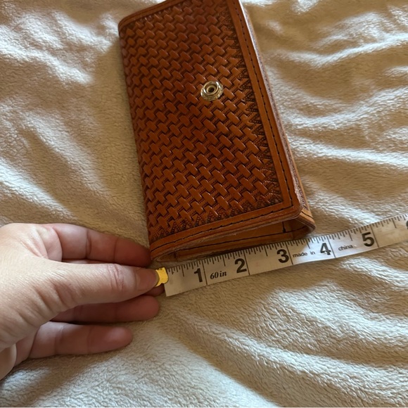 NWOT Handmade Leather Wallet-One of a Kind! - Picture 5 of 5